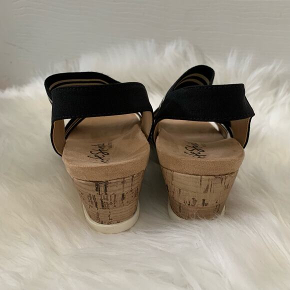 New in Box LifeStride Sunshine Strappy Wedge Heel Sandals - Picture 6 of 10